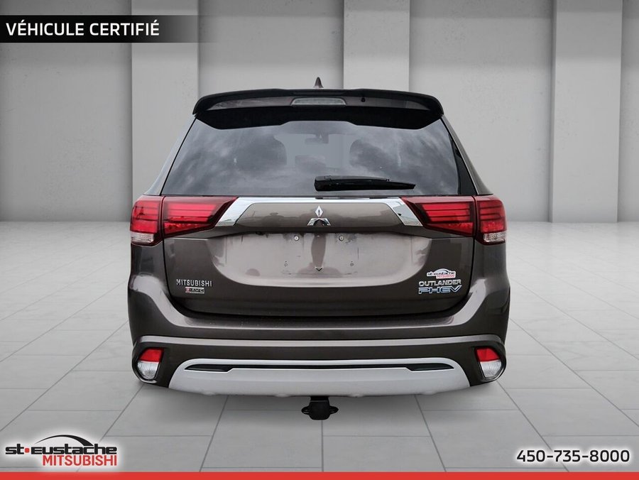 Mitsubishi Outlander PHEV SE AWC-SIÈGES ET VOLANT CHAUFFANT-CUIR/SUÈDE 2019 Brun