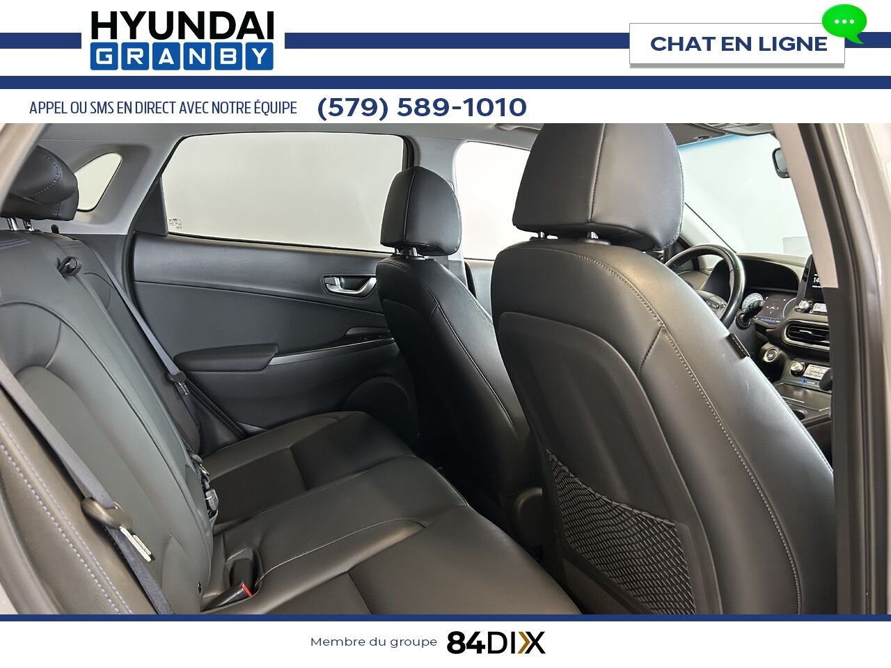 Hyundai Kona électrique 2023 Gris Granby - photo #26
