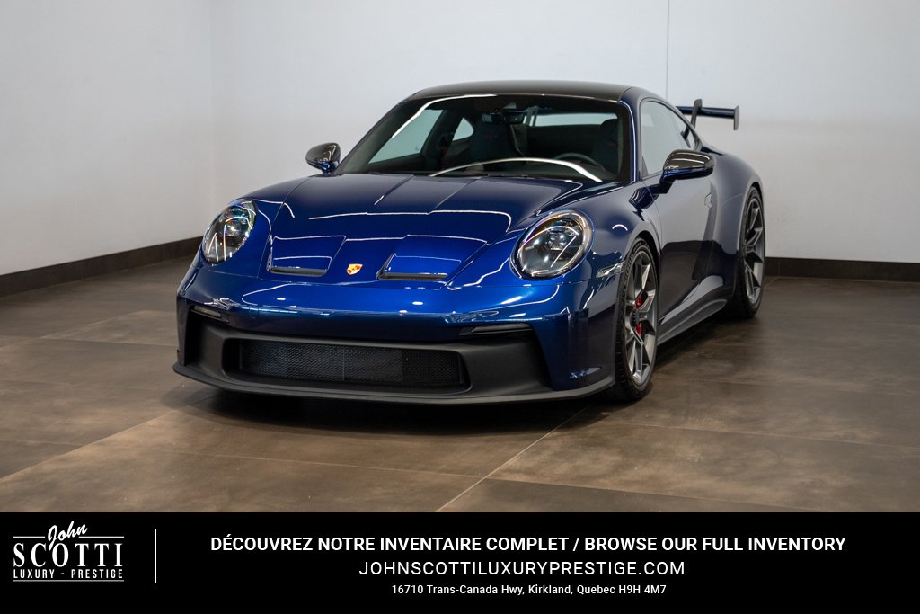 Porsche 911 GT3 coupé 2022 Bleu Kirkland - photo #0