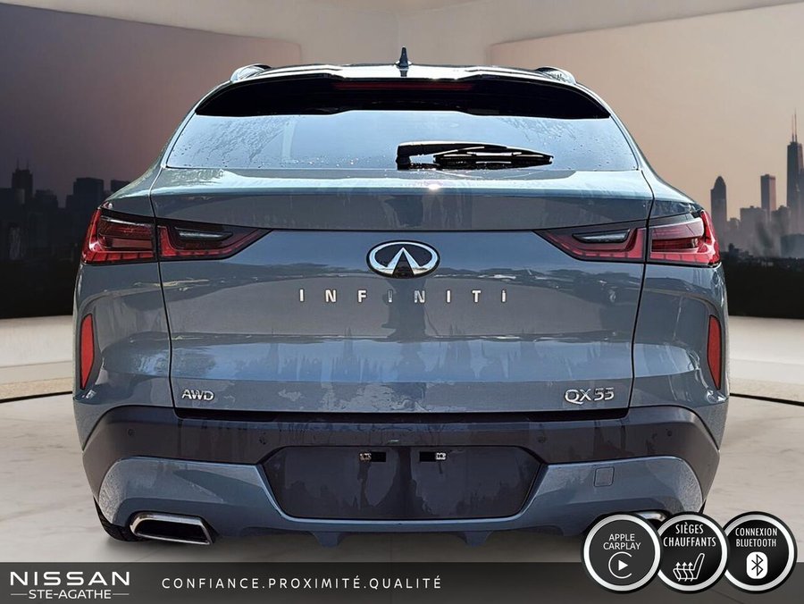 2023 INFINITI QX55 LUXE TI Blue