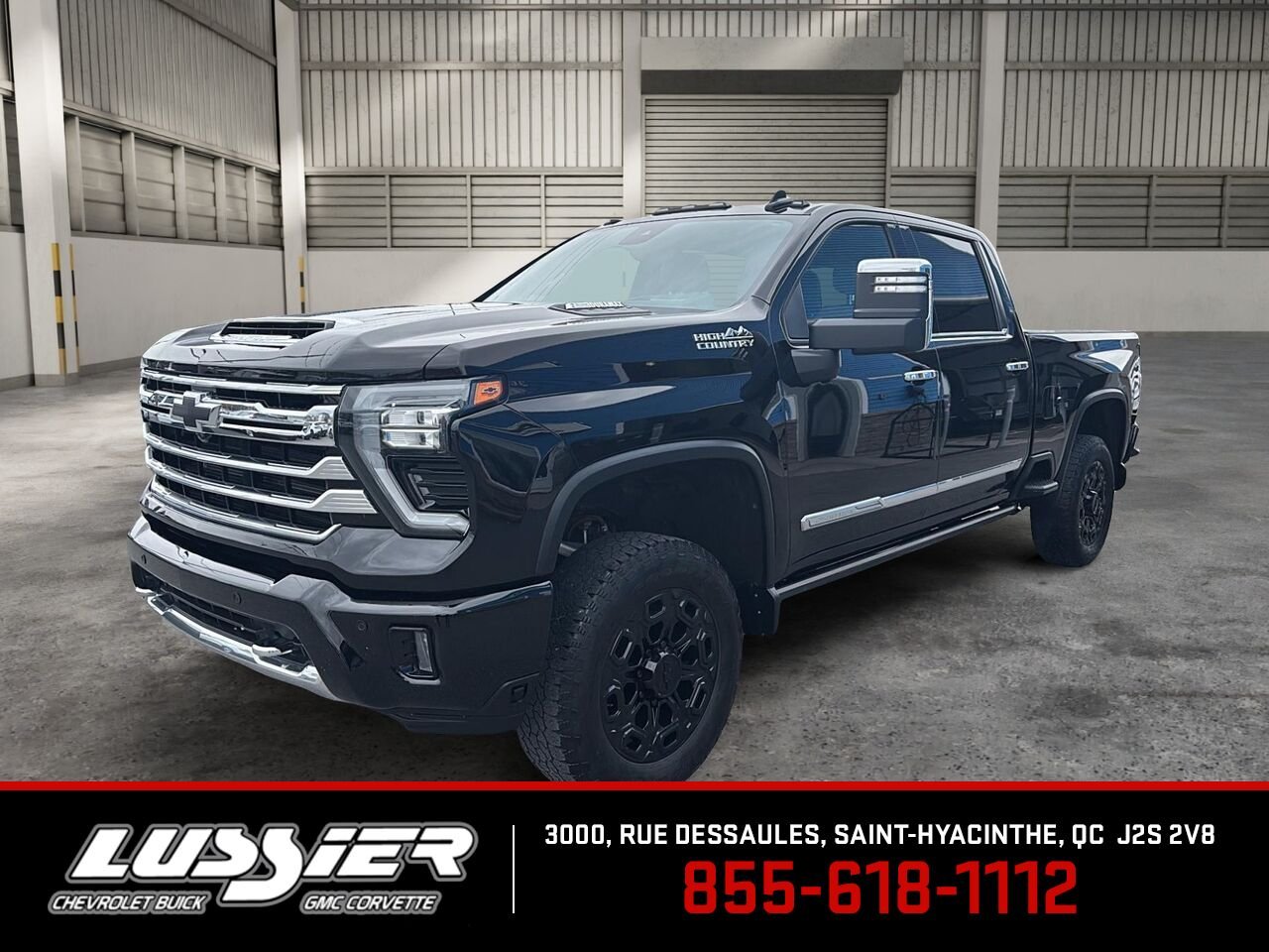 CHEVROLET SILVERADO 2500HD 2500 HIGH COUNTRY 2024 Noir Saint-Hyacinthe - photo #0