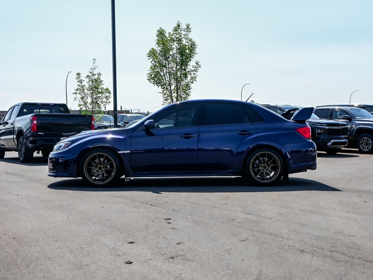 2011 Subaru Impreza 4dr Sdn WRX STI Blue Sherwood Park - photo #9