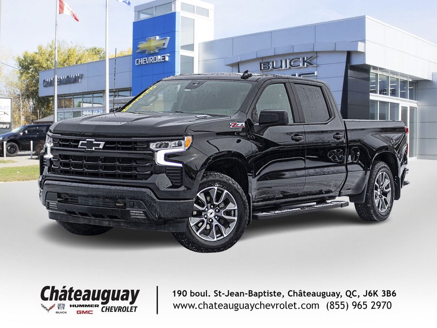Chevrolet Silverado 1500 4WD Crew Cab 157 RST 2024 Noir
