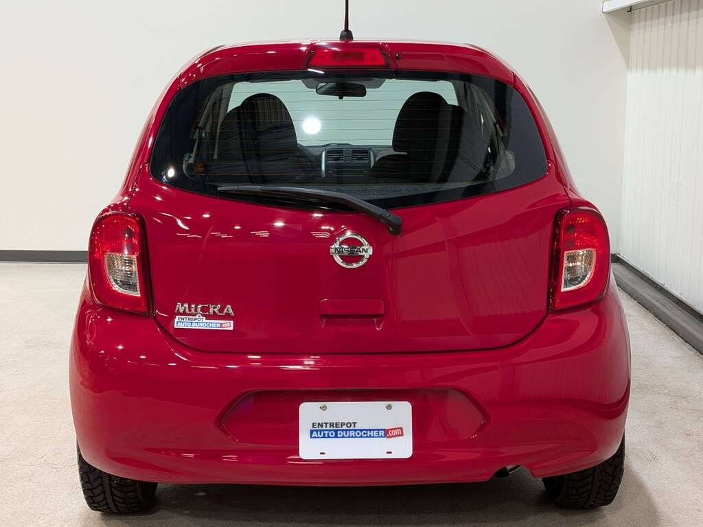 Nissan Micra 4dr HB Man SV 2017 Rouge Val-David - photo #5