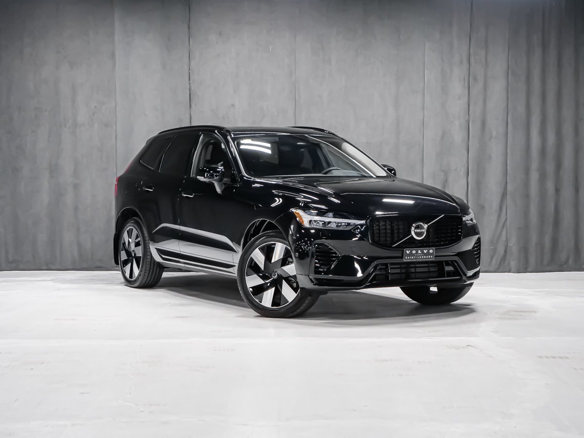 2025 Volvo XC60 Plug-In Hybrid T8 PLUS DARK CLIMATE HARMAN KARDON Black Montreal - photo #1
