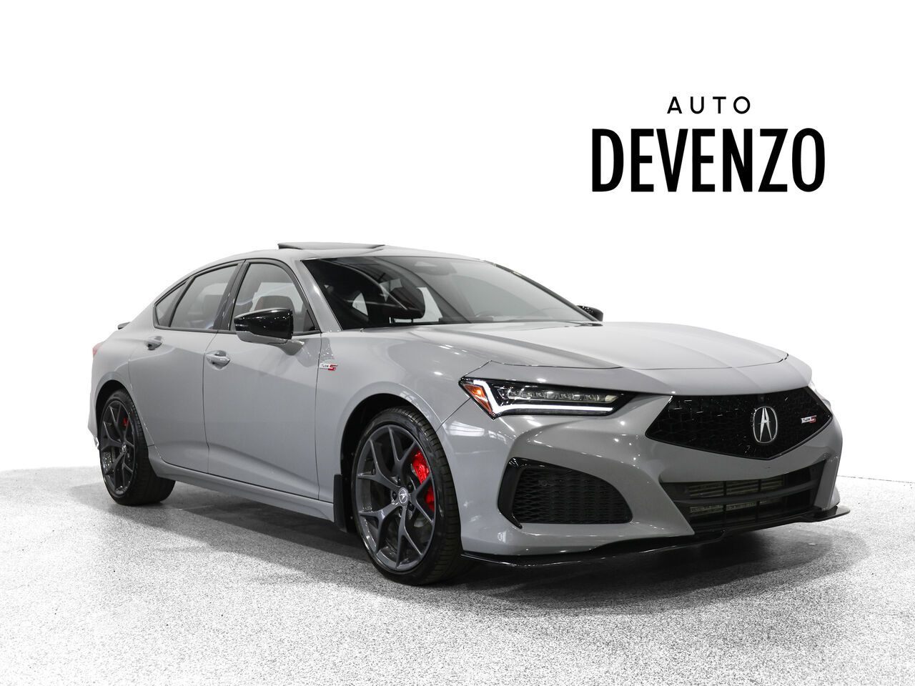 Gray 2024 Acura TLX Sedan All-Wheel Drive Automatic