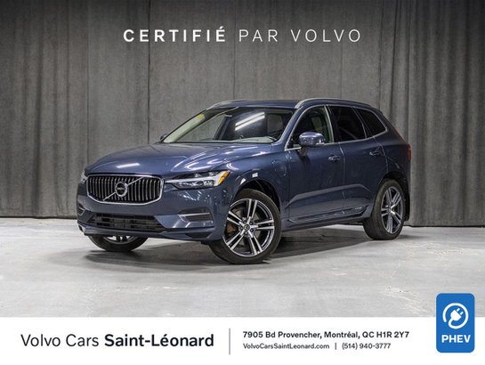 Volvo XC60 Recharge T8 INSCRIPTION EXPRESSION CLIMAT PREMIUM MAGS 20PO VOLANT CHAUFFANT 2021 Bleu