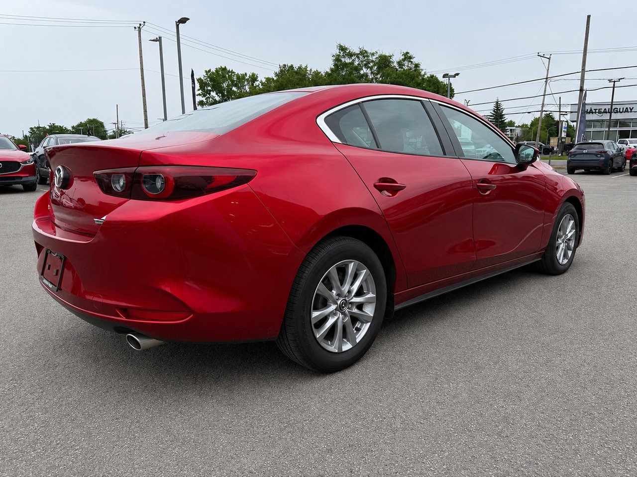Mazda Mazda3 GS 2024 Rouge Châteauguay - photo #4