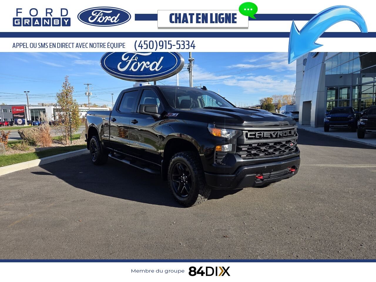 2023 Chevrolet Silverado 1500 Black Granby - photo #0