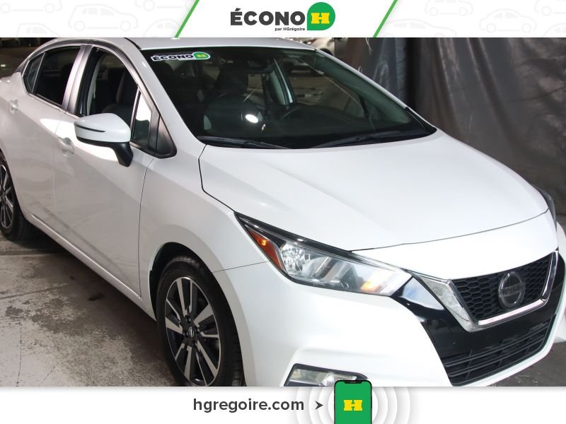 Nissan Versa 821484 | SV AUTO GR ÉLEC A/C BLUETOOTH CAMÉRA MAGS 2021 Blanc Laval - photo #0