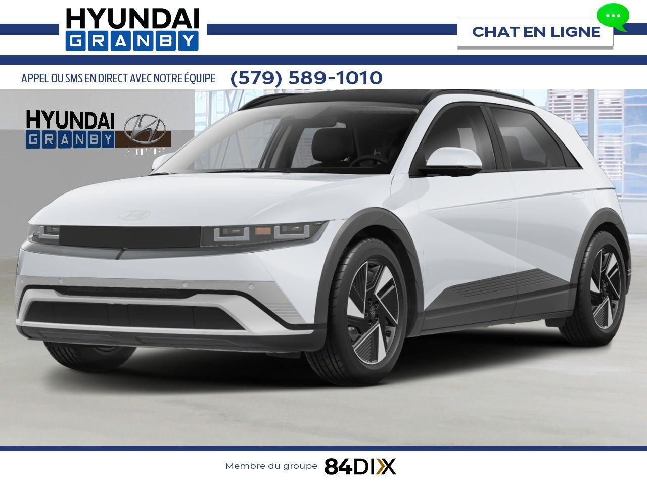 HYUNDAI IONIQ 5 2025 Blanc atlas mat Granby - photo #0