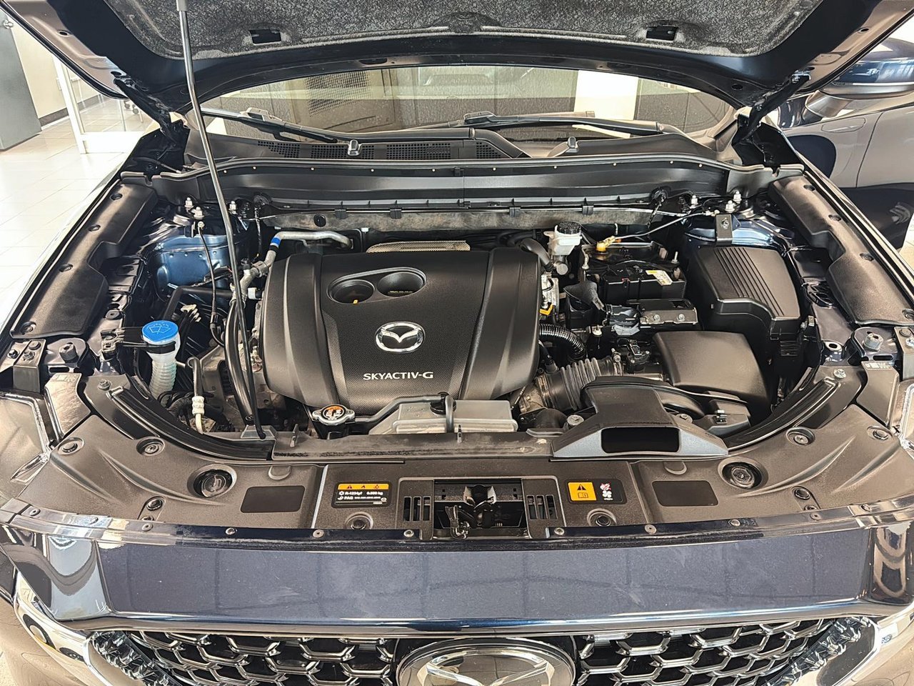 Mazda CX-5 NIV JM3KFBCM6P0173718 2023 Bleu Baie-Comeau - photo #8