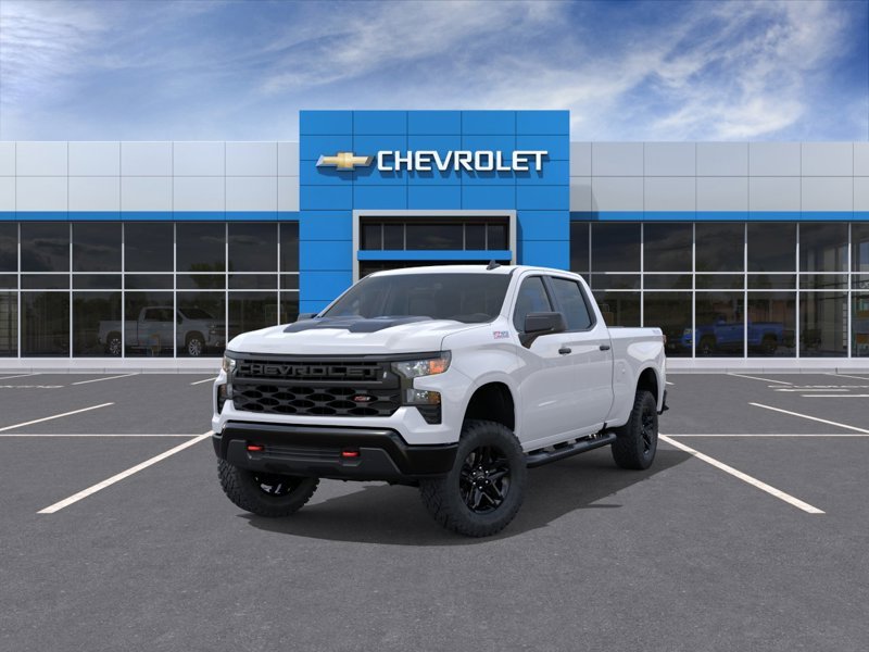 CHEVROLET Silverado 1500 Custom Trail Boss cabine multiplace 4RM 157 po 2026 BLANC SOMMET Gatineau - photo #7