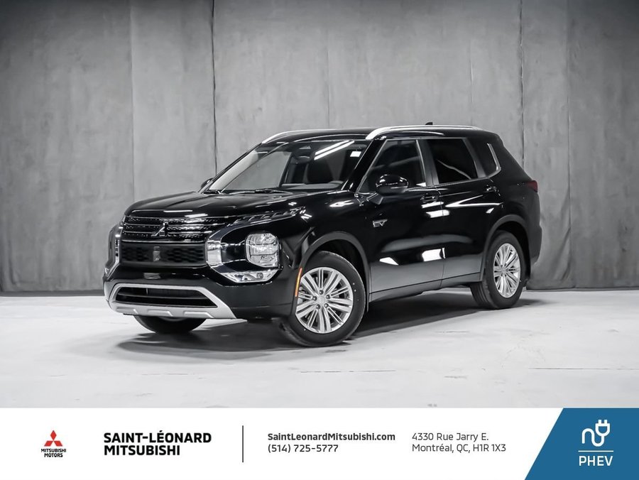 2025 Mitsubishi Outlander Plug-In Hybrid SE Labrador Black