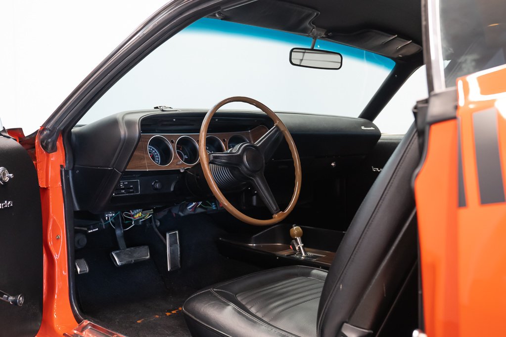 Plymouth AAR Cuda 1970 Orange Montréal - photo #32