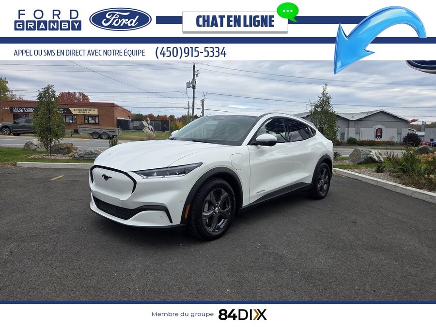 Ford Mustang Mach-E Sélect TI 2022 Blanc