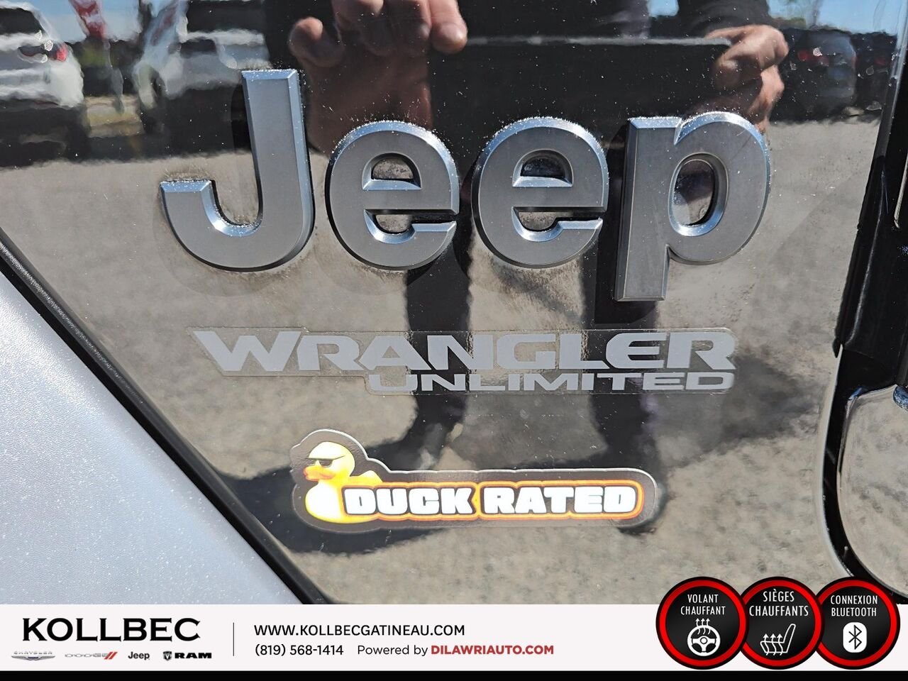 2020 JEEP WRANGLER UNLIMITED 26532 | Sport Noir et Havane 4x4 Black Gatineau - photo #15