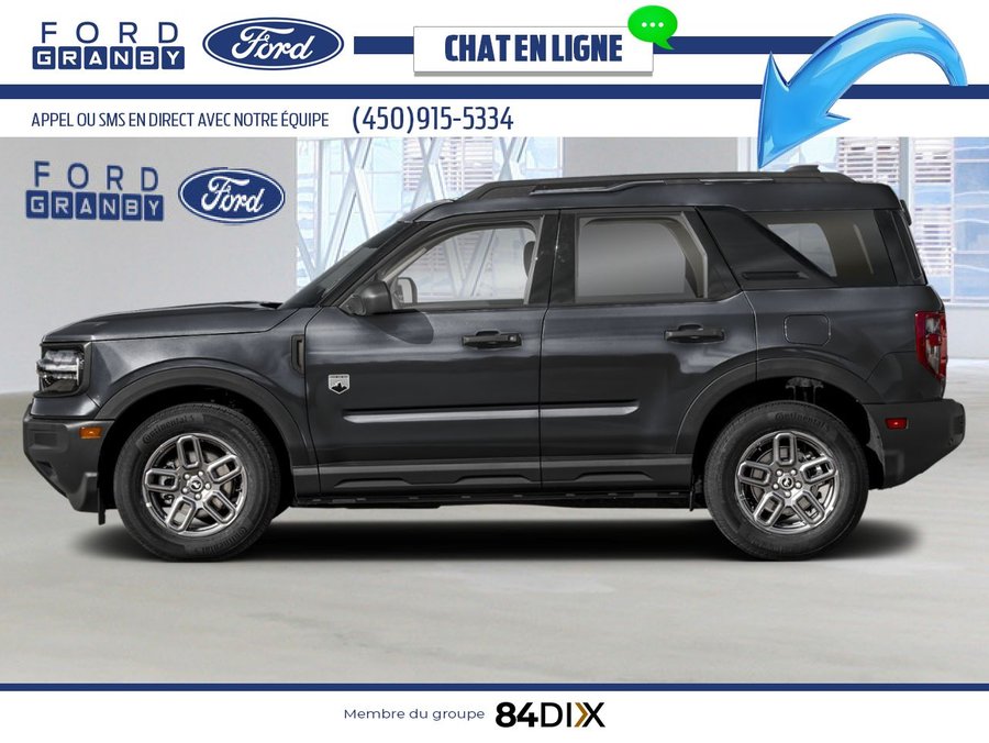 Ford Bronco Sport Big Bend 4x4 2026 Noir ombre