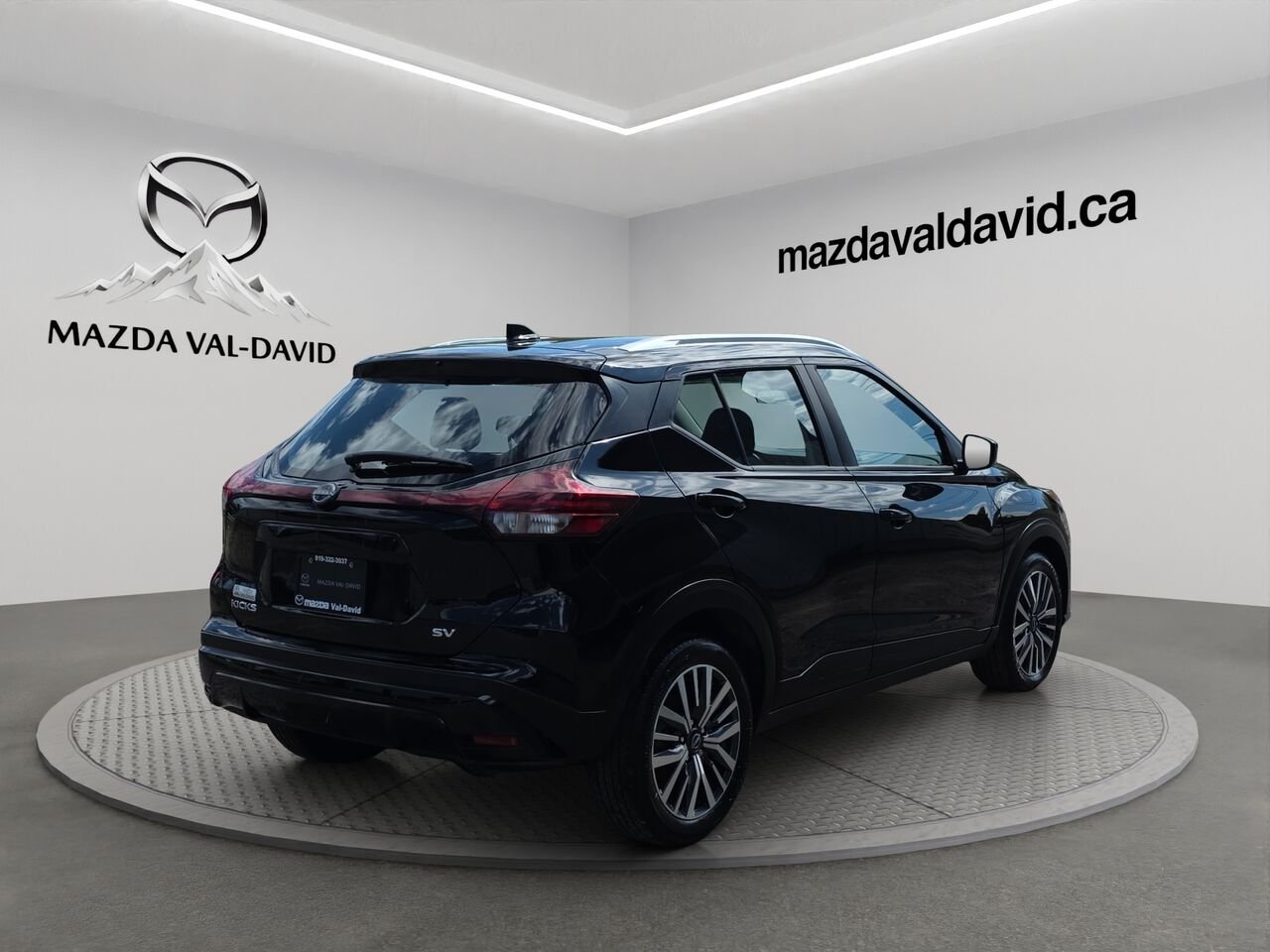 2024 Nissan Kicks SV TA, Commande audio au volant, caméra de recul Black Val-David - photo #22