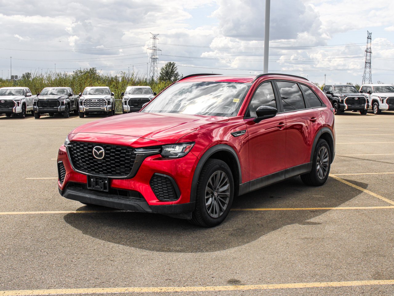 2025 Mazda CX-70 GS-L AWD Red Sherwood Park - photo #3
