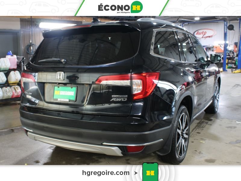 Honda Pilot R3693A | TOURING CUIR TOIT CAMERA BLUETOOTH SIEGES CHAUFFAN 2019 Noir Laval - photo #7
