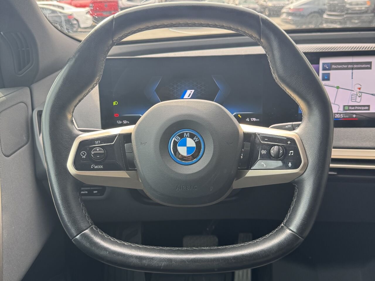 BMW iX 2023 Noir Granby - photo #13