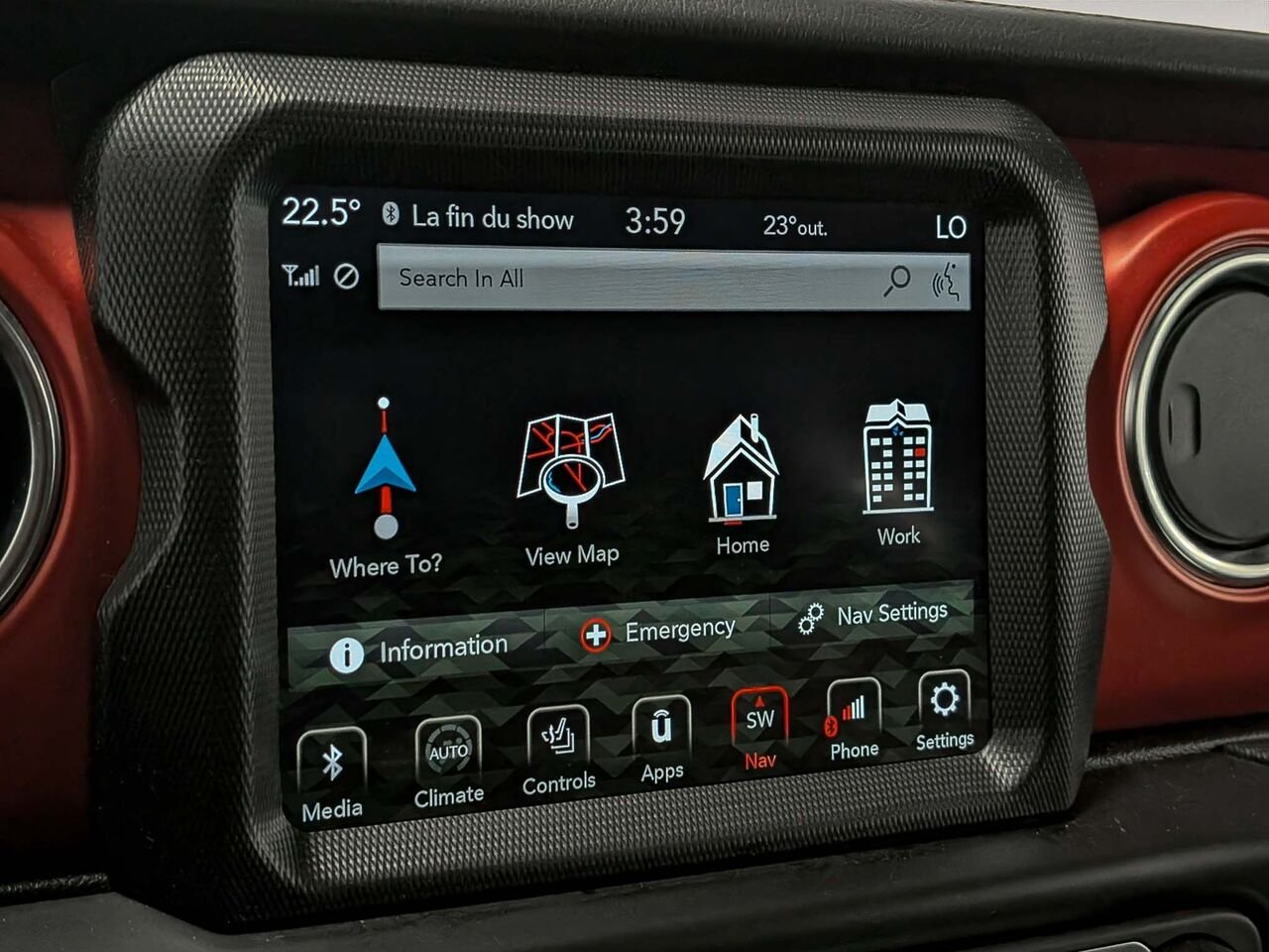 2023 Jeep GLADIATOR Rubicon Ensemble temps froid Bas Kilométrage Black Sherbrooke - photo #11