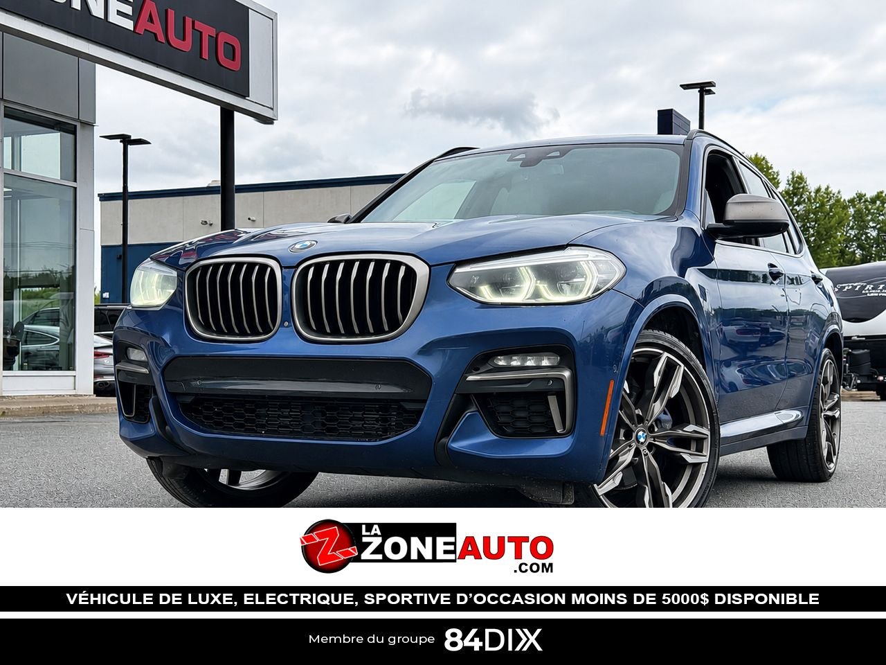 2020 BMW X3 M40 Blue Granby - photo #0