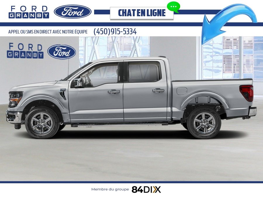 2025 Ford F-150 Iconic Silver Metallic
