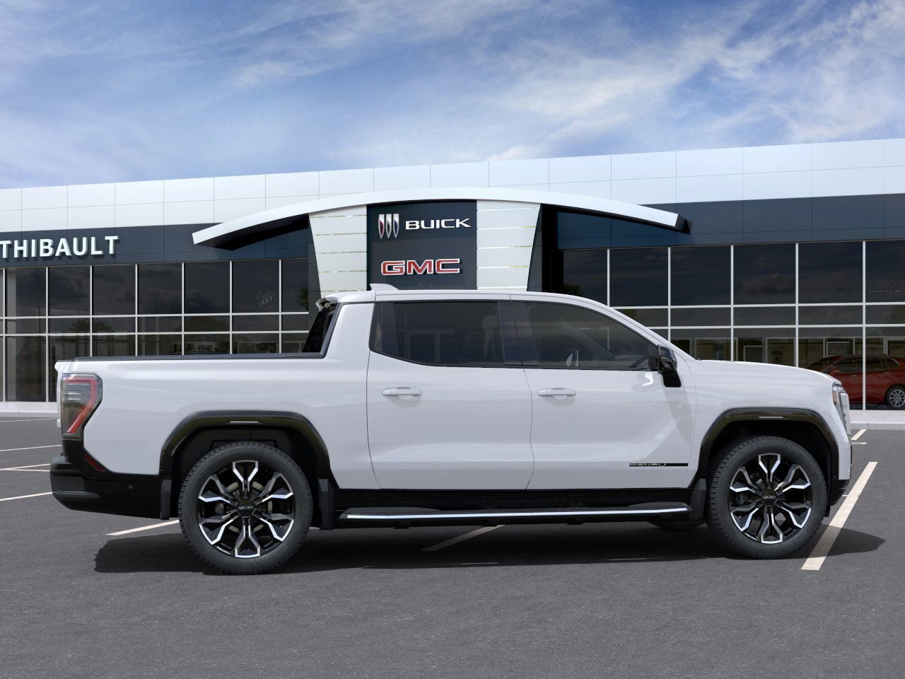GMC Sierra EV Denali à autonomie maximale 2025 Blanc sommet Saint-Eustache - photo #4
