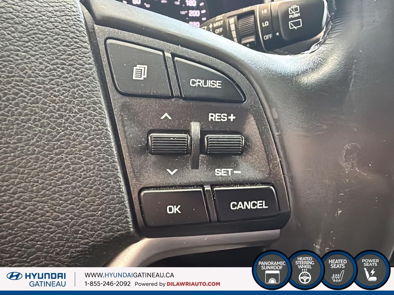 Hyundai Tucson Luxe TI *** air climatiser ,toit ouvrant , cuir *** 2019 Blanc Ottawa & Gatineau - photo #13