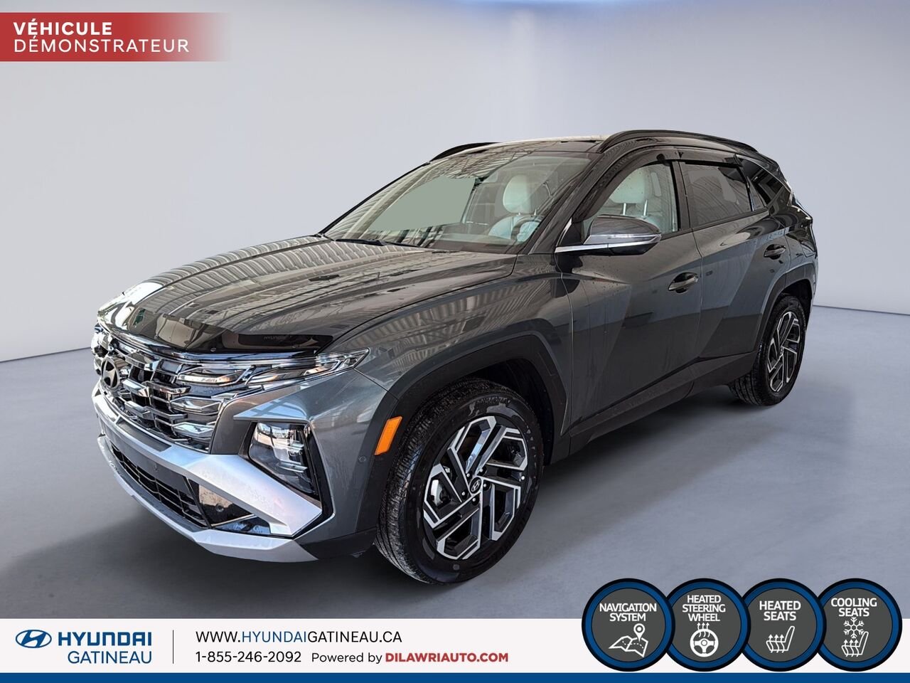 2025 HYUNDAI Tucson Hybrid Amazon Grey Gatineau - photo #0