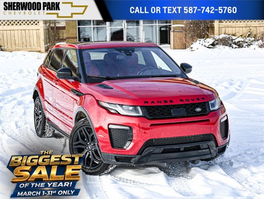 2017 Land Rover Range Rover Evoque 2017 Red