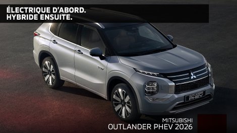 Le Mitsubishi Outlander PHEV 2026 arrive chez Ste-Foy Mitsubishi