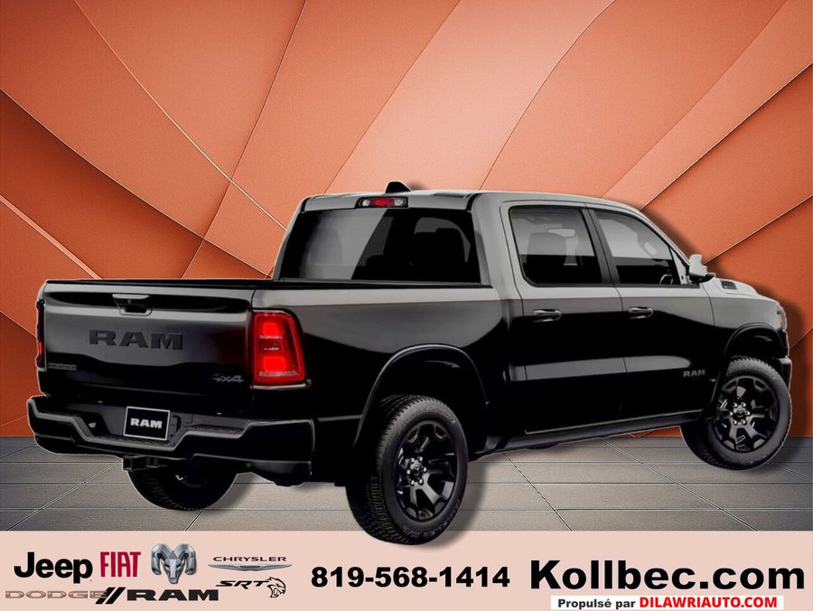 2026 Ram 1500 Diamond Black Crystal Pearl