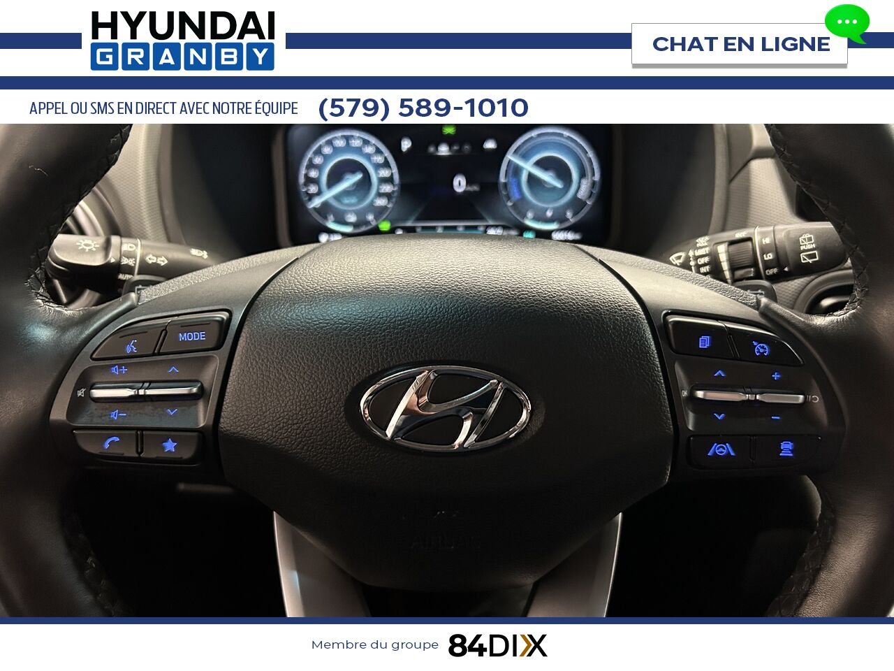 Hyundai Kona électrique 2023 Gris Granby - photo #15