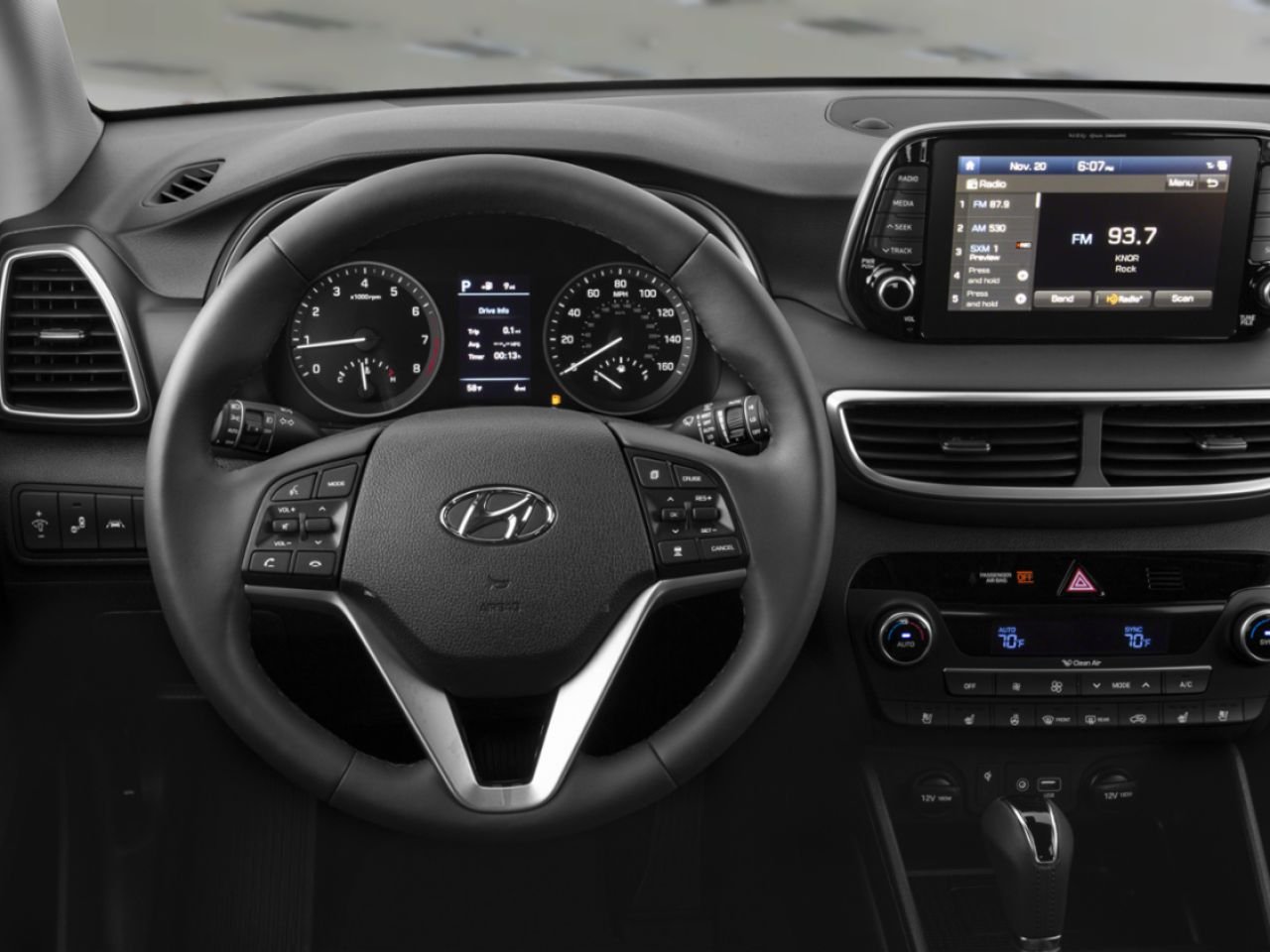 2021 HYUNDAI TUCSON PREFERRED SUN & LEATHER Black Gatineau - photo #11