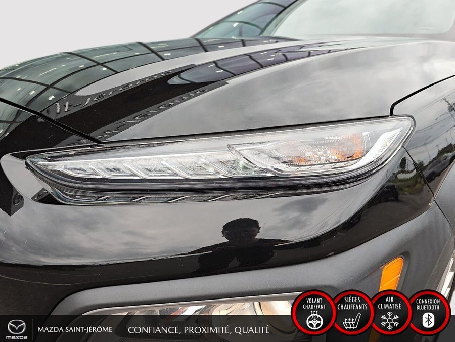 2021 Hyundai Kona 2.0L Preferred | AWD | 1 SEUL PROPRIO | CLEAN CARFAX | Black