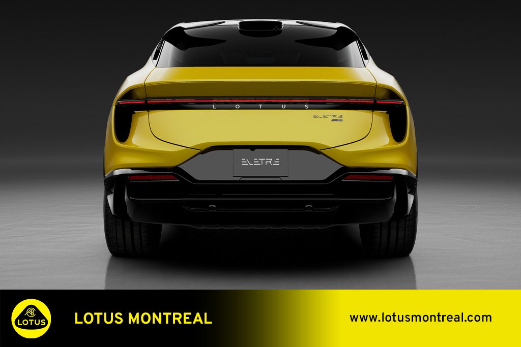Lotus Eletre 2026 Jaune Kirkland - photo #4