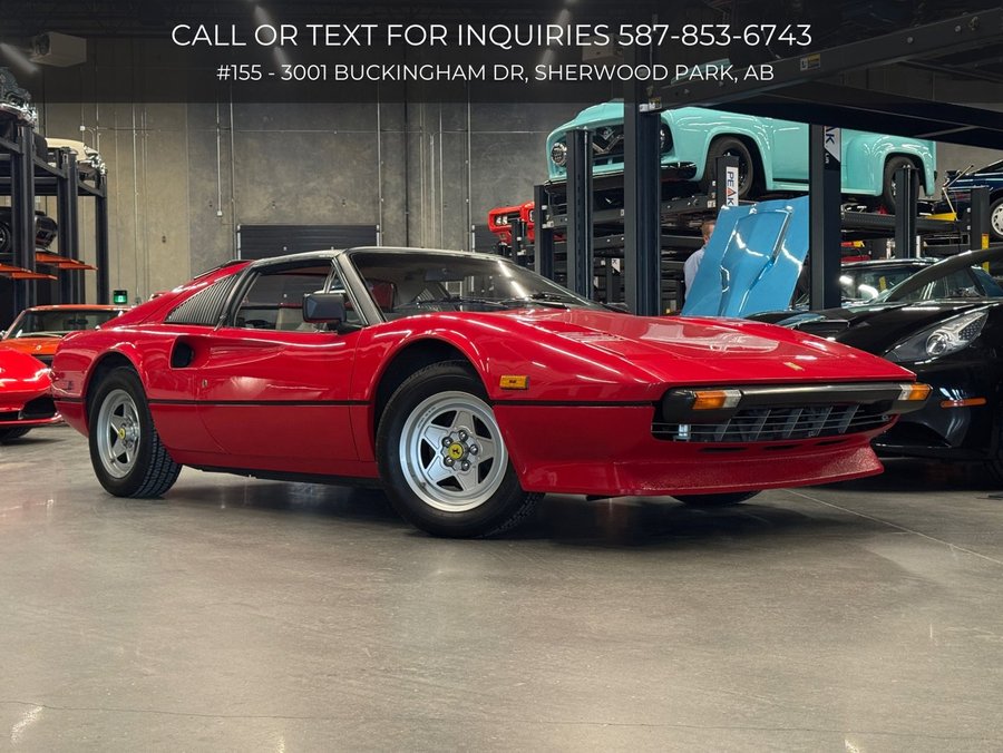 1982 Ferrari 308 GTSi 1982 Red