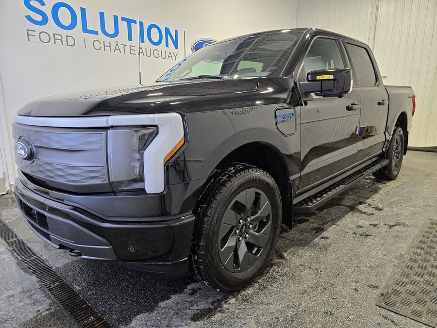 2025 Ford F-150 Lightning F-150 LIGHTNING Agate Black Metallic