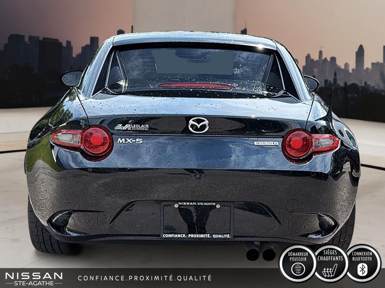 2022 Mazda MX-5 RF Black Sainte-Agathe-des-Monts - photo #3