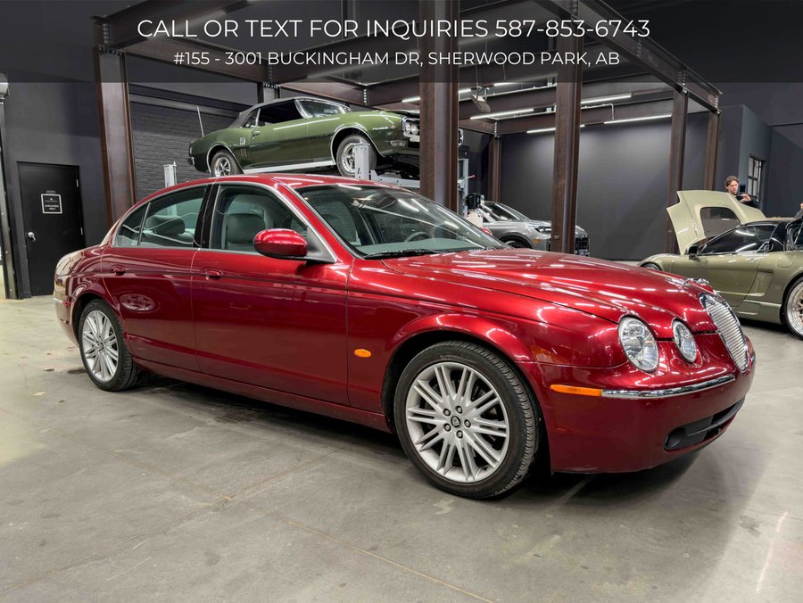 2006 Jaguar S-TYPE 2006 Radiance Red Metallic