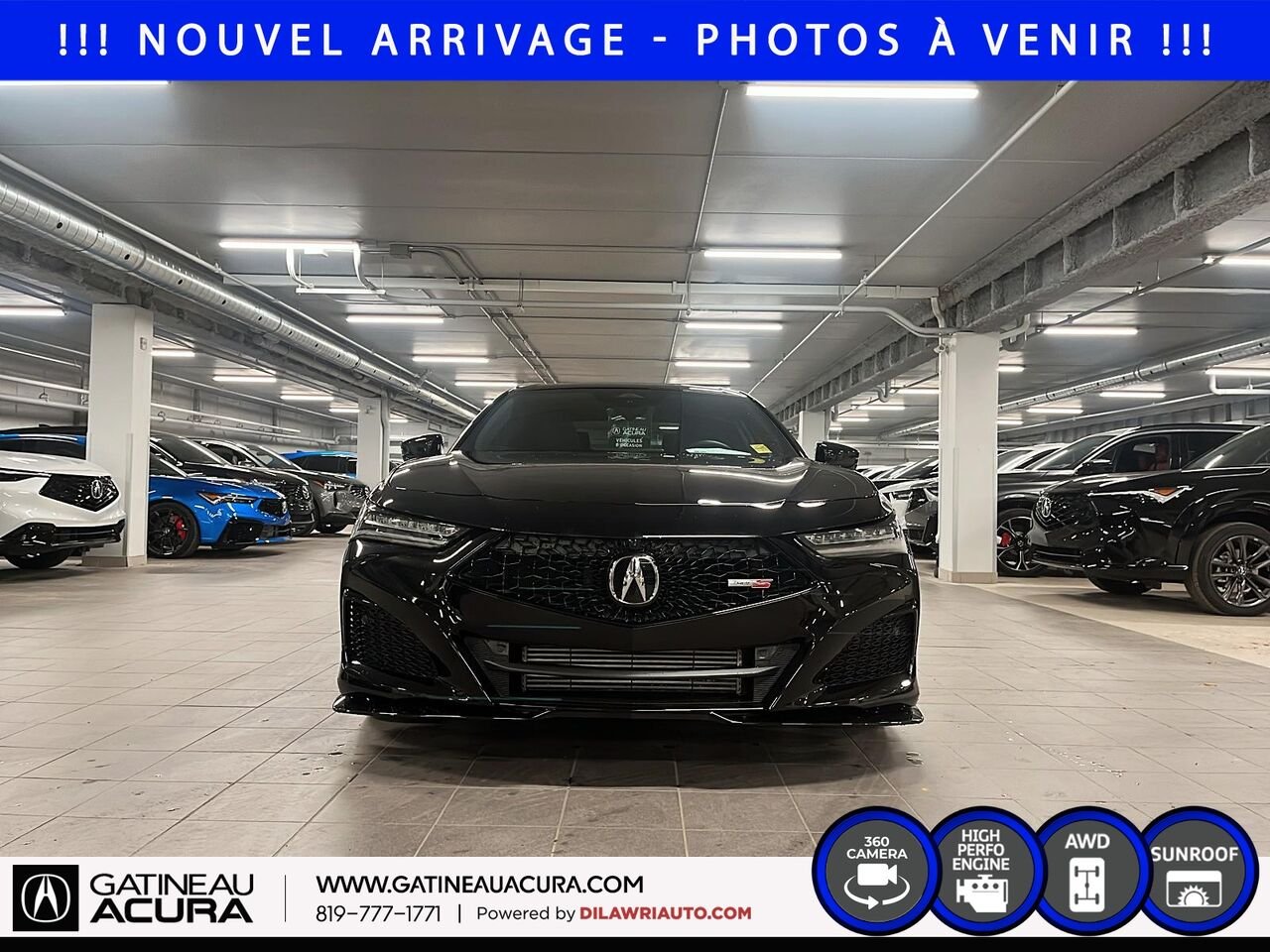 Acura TLX Type S SH-AWD 2025 Noir Gatineau - photo #1