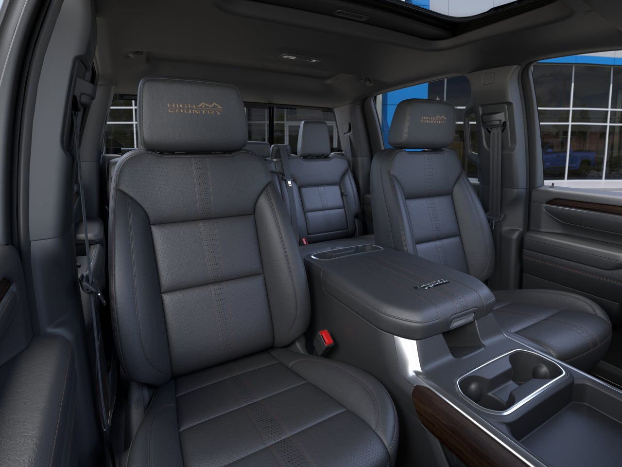 Chevrolet Silverado 2500HD High Country cabine multiplace 4RM 159 po 2025 NOIR Gatineau - photo #15