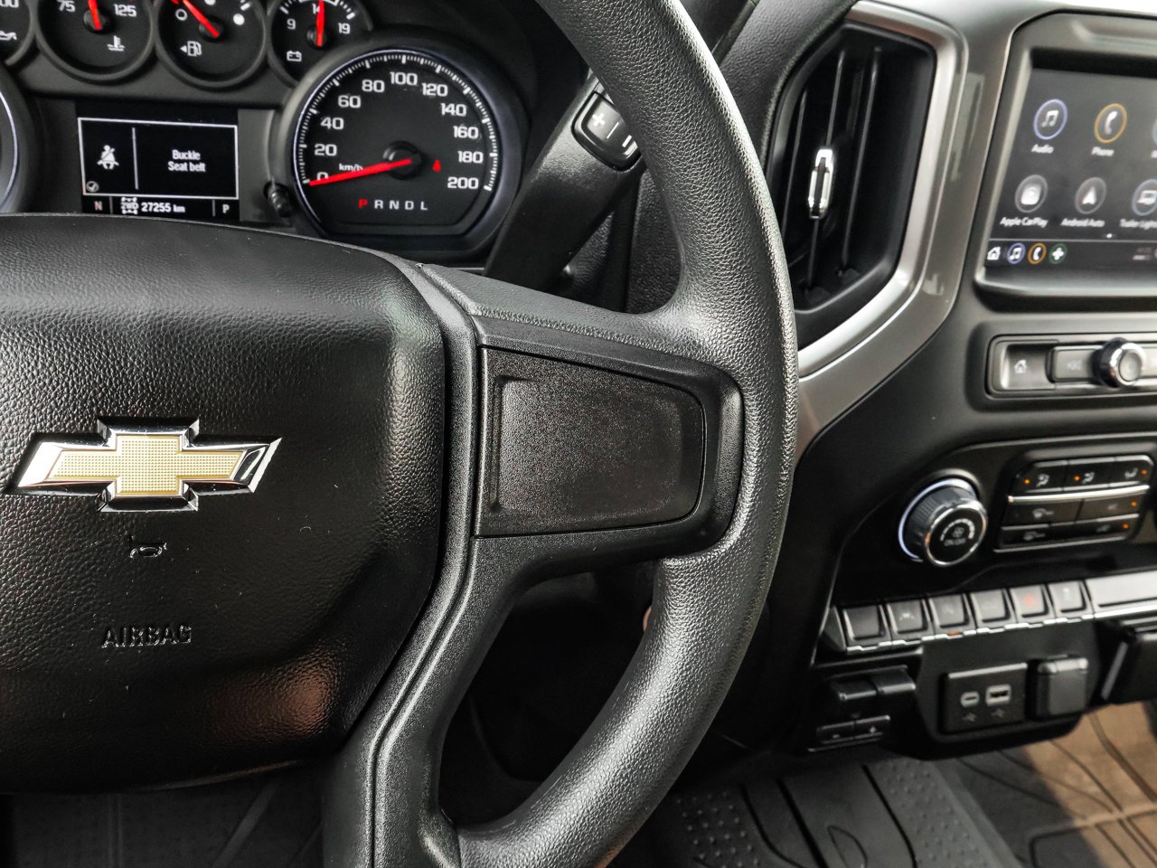 2023 Chevrolet Silverado 1500 4WD Crew Cab 147 Custom Black Sherwood Park - photo #23