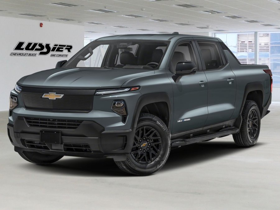Chevrolet Silverado EV WT à autonomie maximale à cabine multiplace e4RM 2026 Gris ardoise métallisé