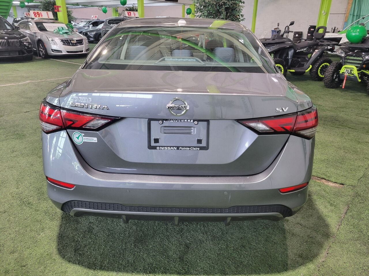2020 Nissan Sentra Grey  - photo #4