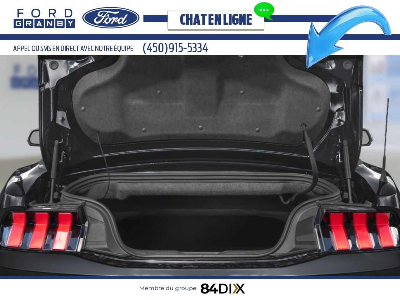 2024 Ford Mustang Shadow Black Granby - photo #7