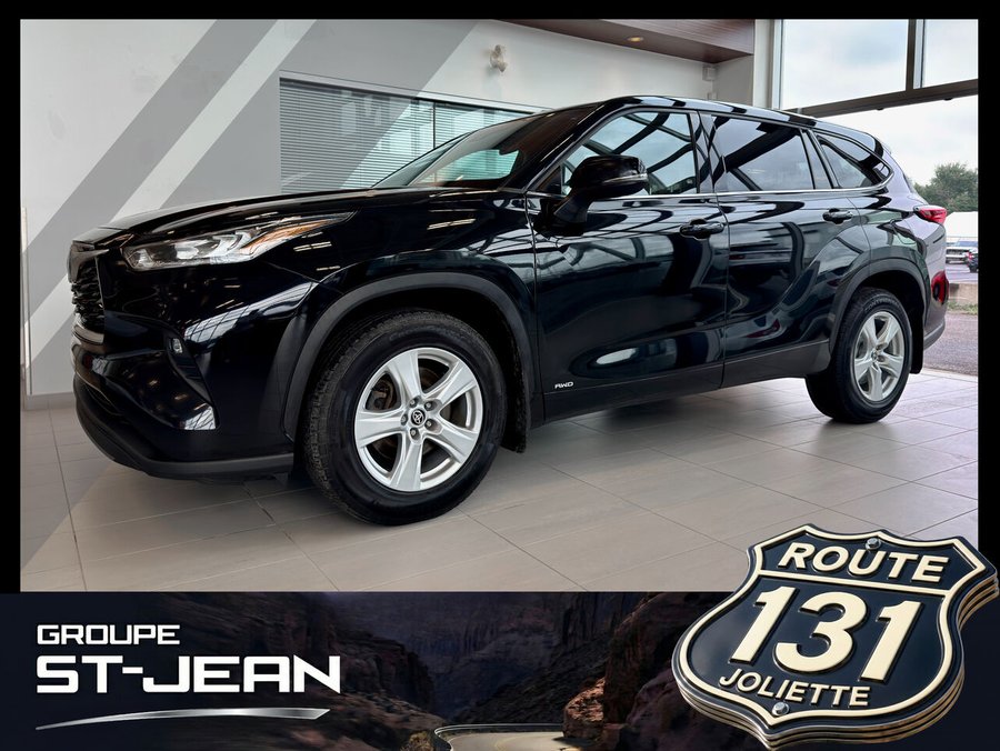 2022 TOYOTA HIGHLANDER 2022 Black